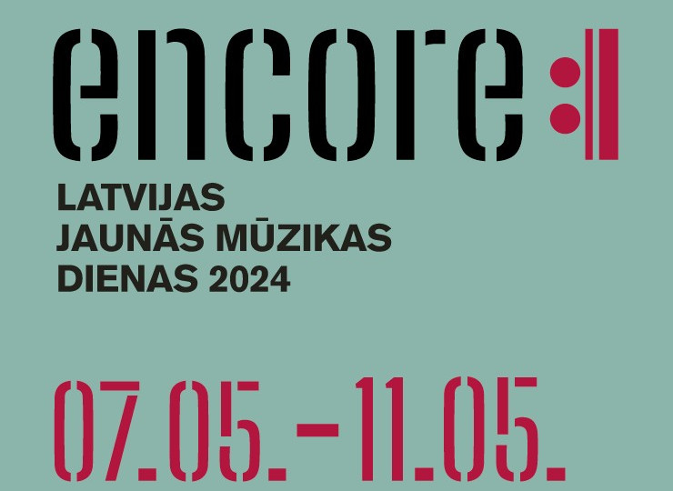 Latvian Composers’ Union festival “Latvian New Music Days. Encore” will take place in Riga from May 7 to May 11
